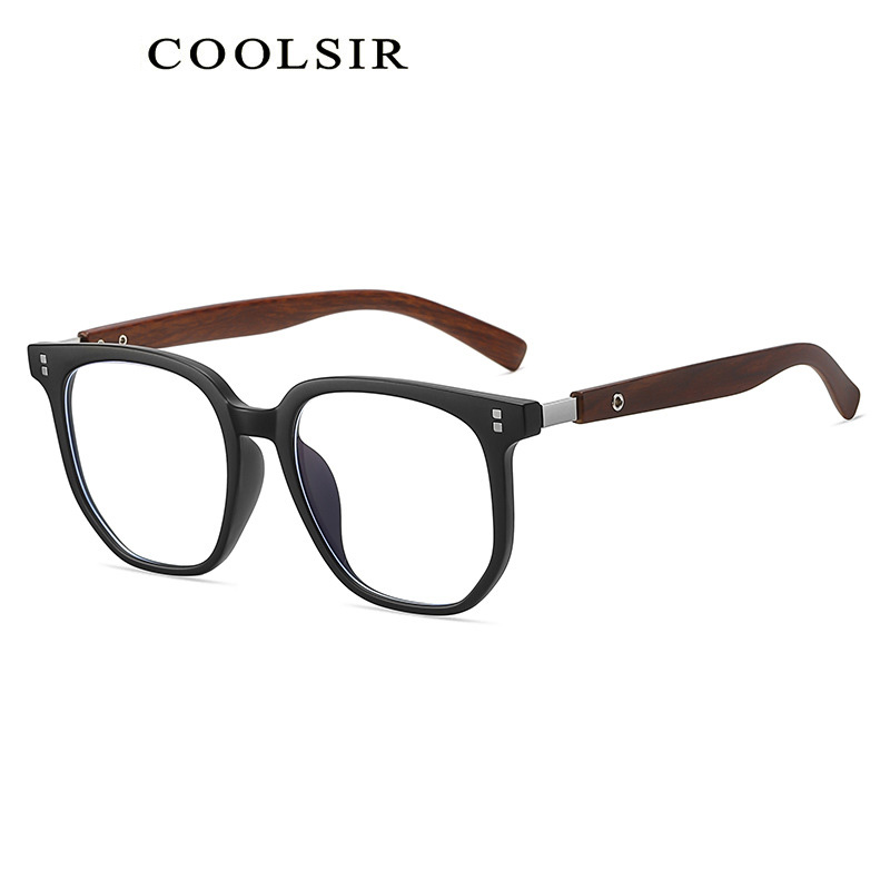 The new fashion trend of anti-blue light glasses myopia glasses frame 8979 large frame vegan glasses TR90 glasses frame