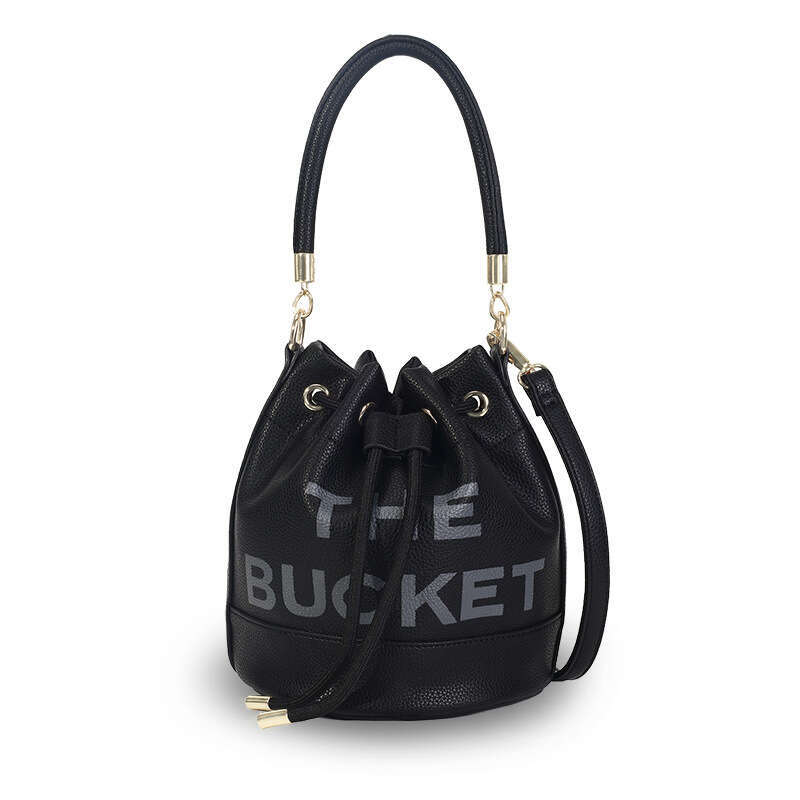 2024 Autumn New Double Color Bucket Single Shoulder Handheld Crossbody Bag, Fashion Women's Tote Bag