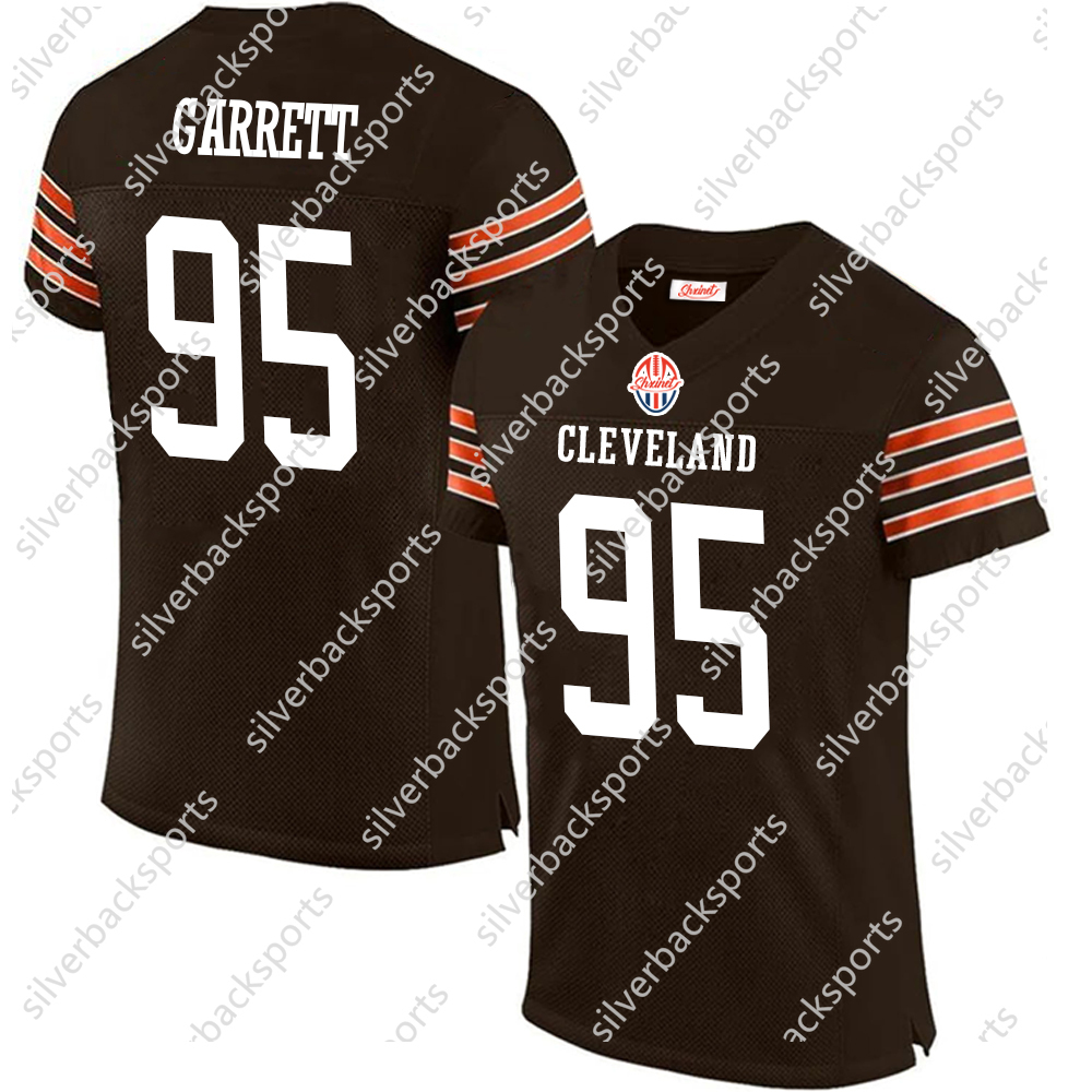 2024 Custom 95 Myles Grrett 24 Nick Chub David Njku Deshaun Waton Amari Coper Dustin Hopkns Joel Biio Clevland Brows Football Jerseys Mens/Youths This