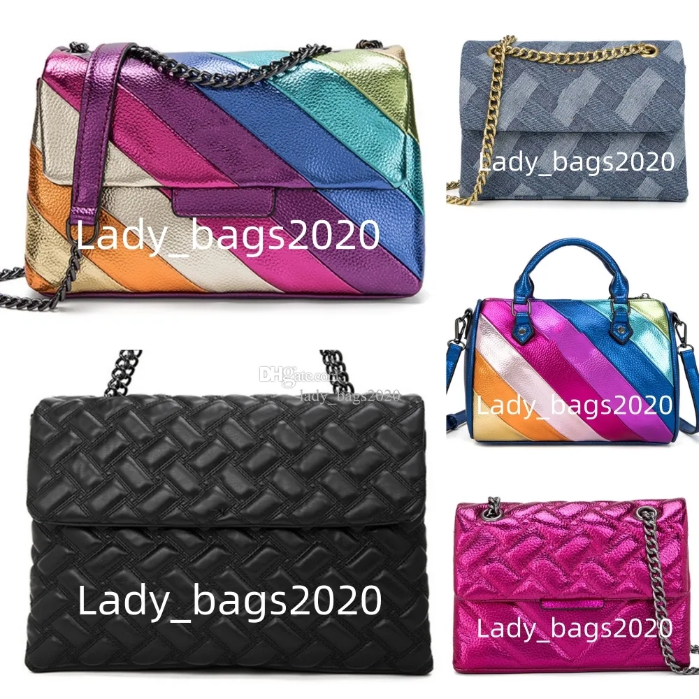 Rainbow Bags Large Shoulder Totes Real Leather Hawk Head Handbag Women Cow Leather Eagle Cross Body Bag 20cm Crossbody Purse 37cm New