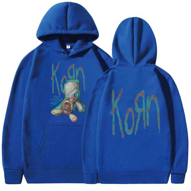 New Arrival Korn releases rock band SIC album hoodies mens retro metal gothic hoodies streetwear hip-hop punk hoodies sportswear Z241118
