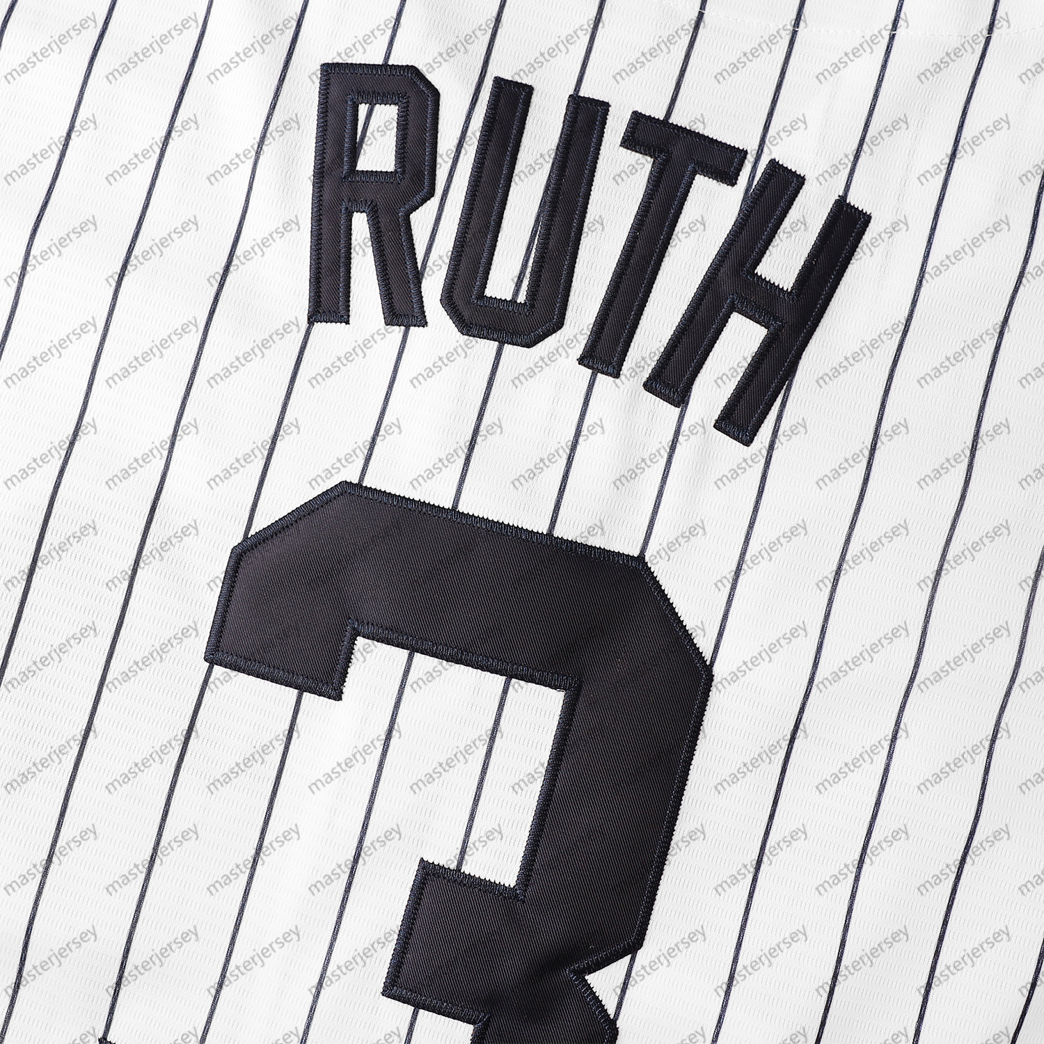 RUTH #3 Baseball Jerseys Men's Sewing Embroidery High Quality In Stock Fast Shipping Slight Stretch Polyester - Perfect for Sports Jersey