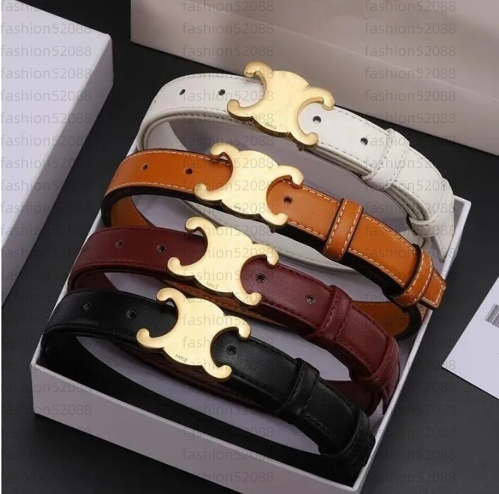 designer belt Women's leather vintage belt with casual cowhide butterfly copper buckle decorative thin waistband designer fashion smooth buckle belts for AAAA