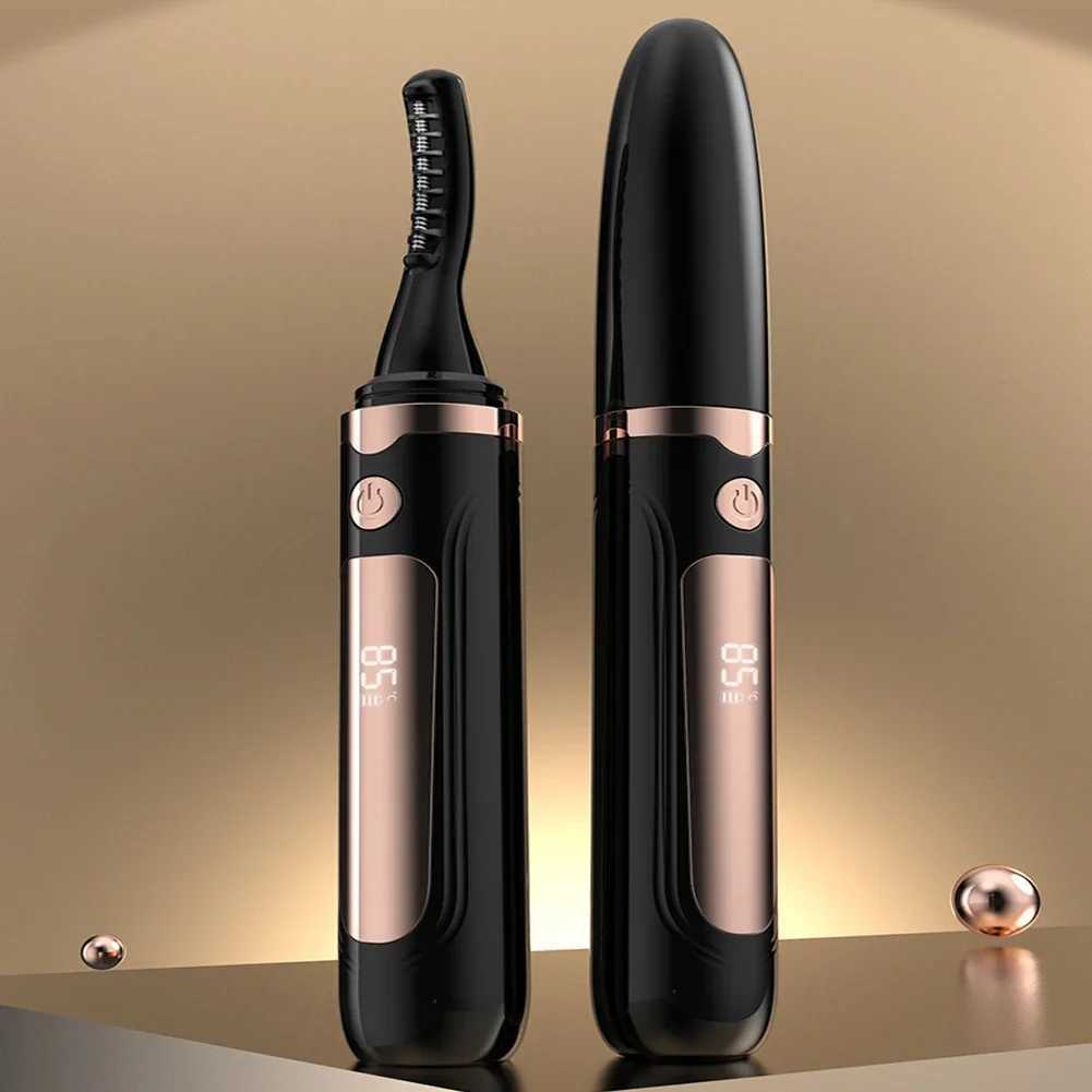 Electric Heated Eyelash Curler Portable Eyelash Curling Device Quick Heating Natural Eyelash Curler Long Lasting Make up ToolXJ241118