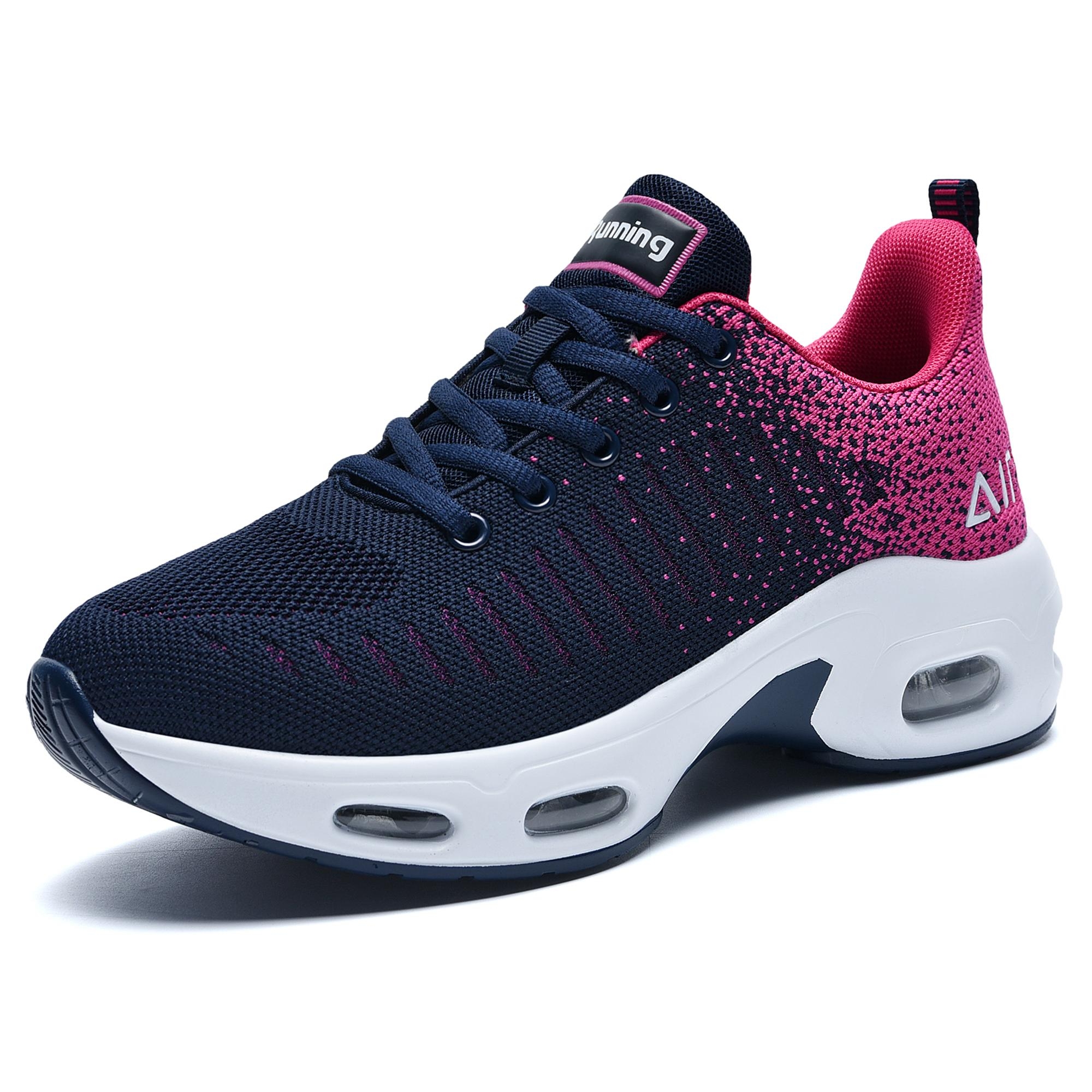 hot Womens Running Shoes Tennis Athletic Casual Shoe Lightweight Breathable Anti-skid Trainer Sneakers