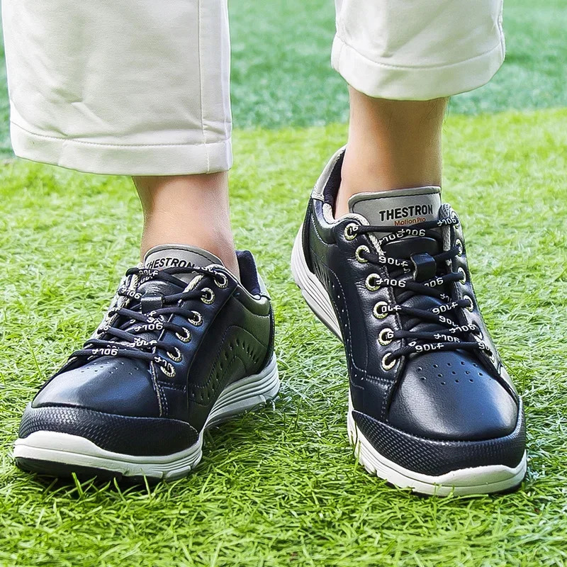 Waterproof Golf Shoes Men Spikeless Wears for Outdoor Walking Golfers Sneakers Male 241118