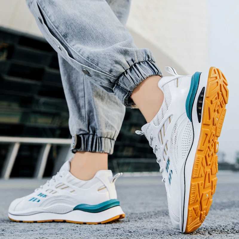 Mens Sport Sneakers Breathable Mesh Fashion 2023 New Running Shoes High Quality Outdoor Casual ShoesC241216