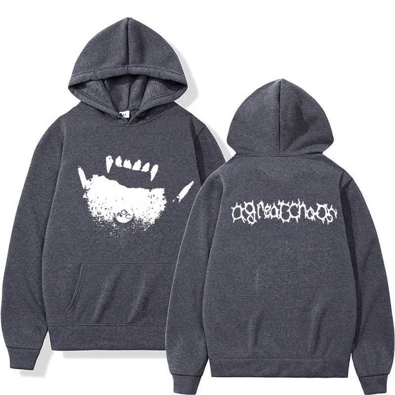 High Quality Ken on AGC Actual Hate Teen X Vamp Hoodie A Great Chaos Opium Merch Hoodies Mens Wen Harajuku Fashion Trends Y2K Sportswear T241118