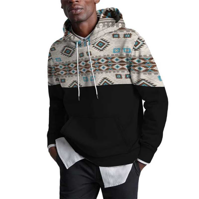 High Quality New Aztec Geely graphic hoodie 3D printed mens retro streetwear hoodie sweatshirt Plover Y2k Tracksuit childrens clothing T241118
