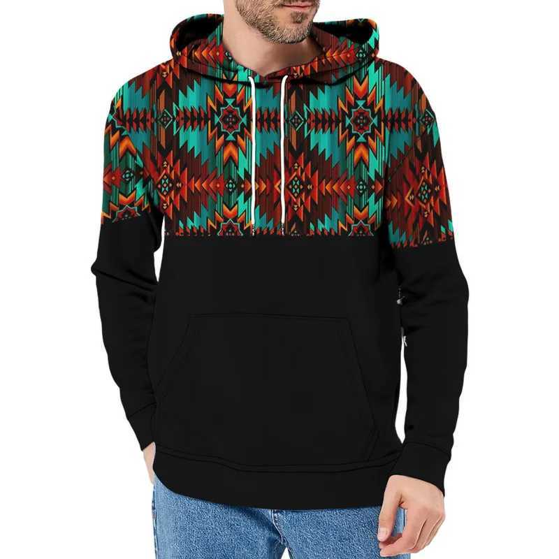 High Quality New Aztec Geely graphic hoodie 3D printed mens retro streetwear hoodie sweatshirt Plover Y2k Tracksuit childrens clothing T241118
