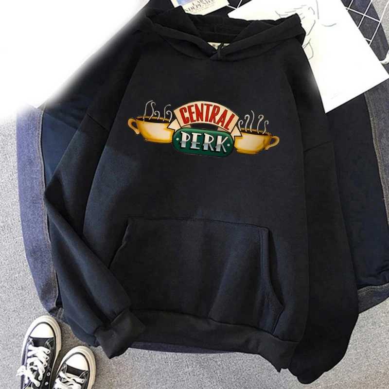 High Quality Fun cartoon friends TV show hoodie print mens Wan fashion hoodie sportswear plow unisex sportswear clothing T241118