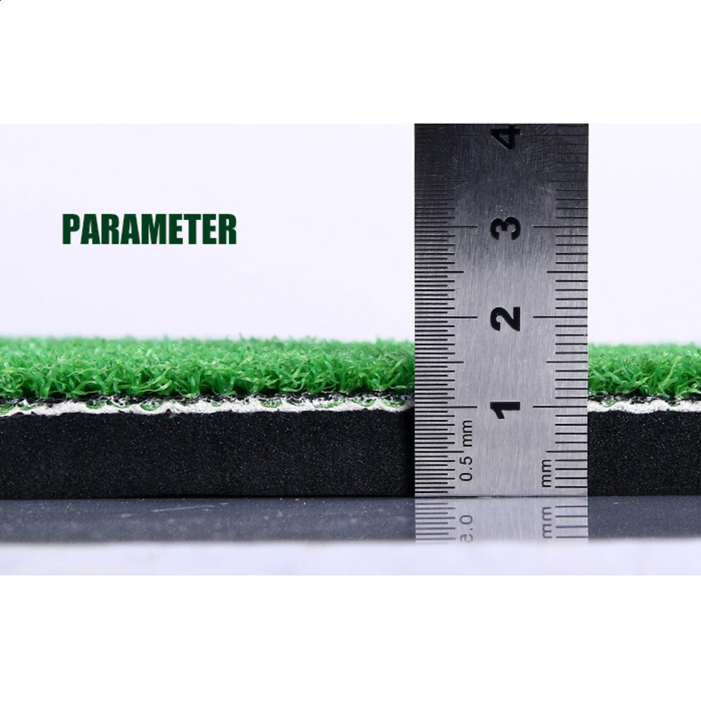 PGM Golf Strike Mat Two tone Grass Indoor Mini Practice Mat Portable Thick Swing Mat Golf Training Accessories 241118bj