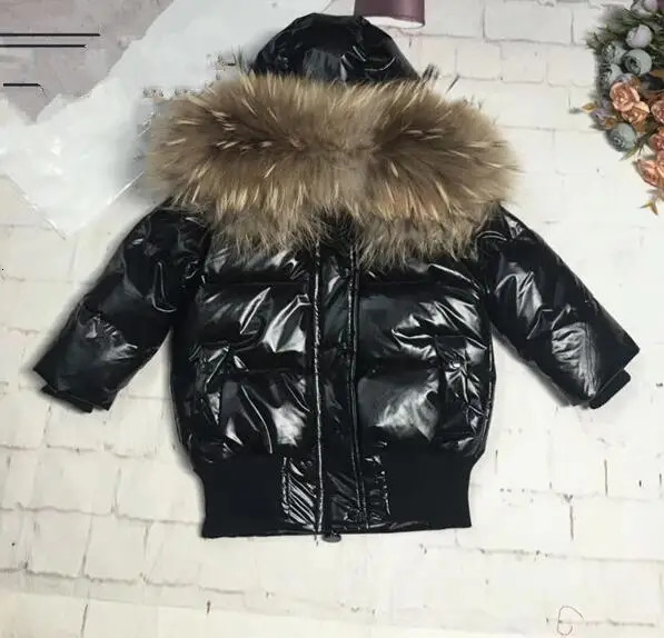 85cm145cm winter down jacket childrens parka girl jackets child short thicken outerwear boy duck 241118