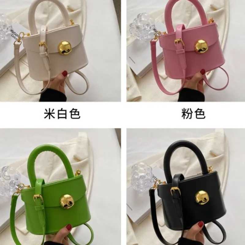 JIAERDI Vintage Black Messenger Bag Wen Leather Handle Bucket Bag Purse Ladies Fi Versatile Crossbody Bags Bolsos Z250226
