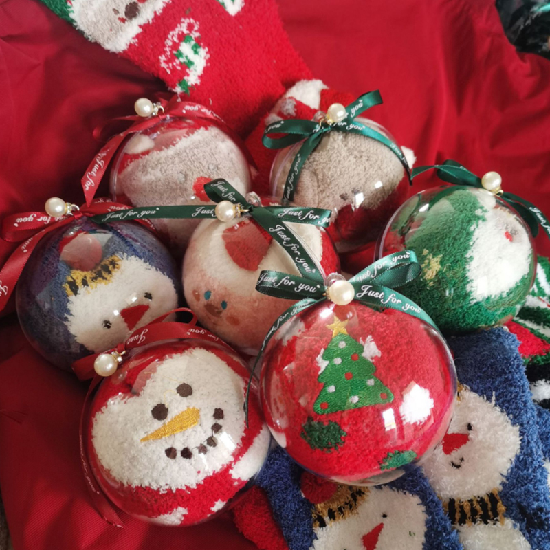 Designer Socks Ball Coral Veet Thickened Warm Sleep Parent Child Socks Children S Christmas Gifts Festival Scene Decoration YA Sports Socks