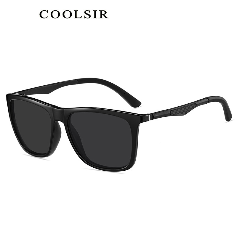 New TR frame sunglasses aluminium magnesium carbon fibre legs polarised sunglasses 6151 trend driving night vision sunglasses wholesale