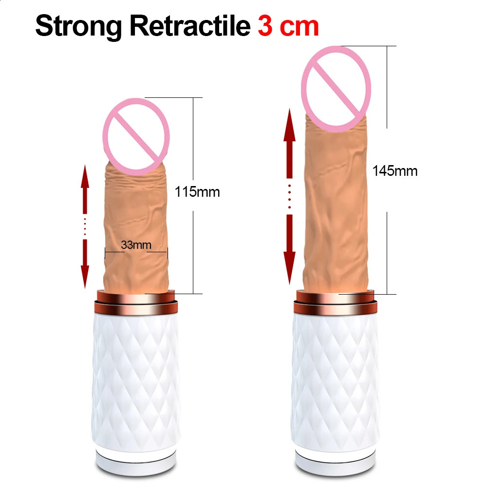 Automatic Thrusting Dildo G spot Vibrator with Suction Cup Sex Toy for Women Adult HandFree Fun Anal Orgasm 241118