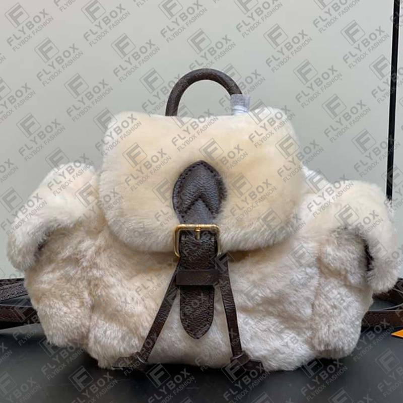 M12097 M23384 M11919 M23321 M23715 M23468 Shearling Backpack Bumbag Shoulder Bag Crossbody Women Fashion Luxury Designer Totes Handbag TOP Quality Fast Delivery