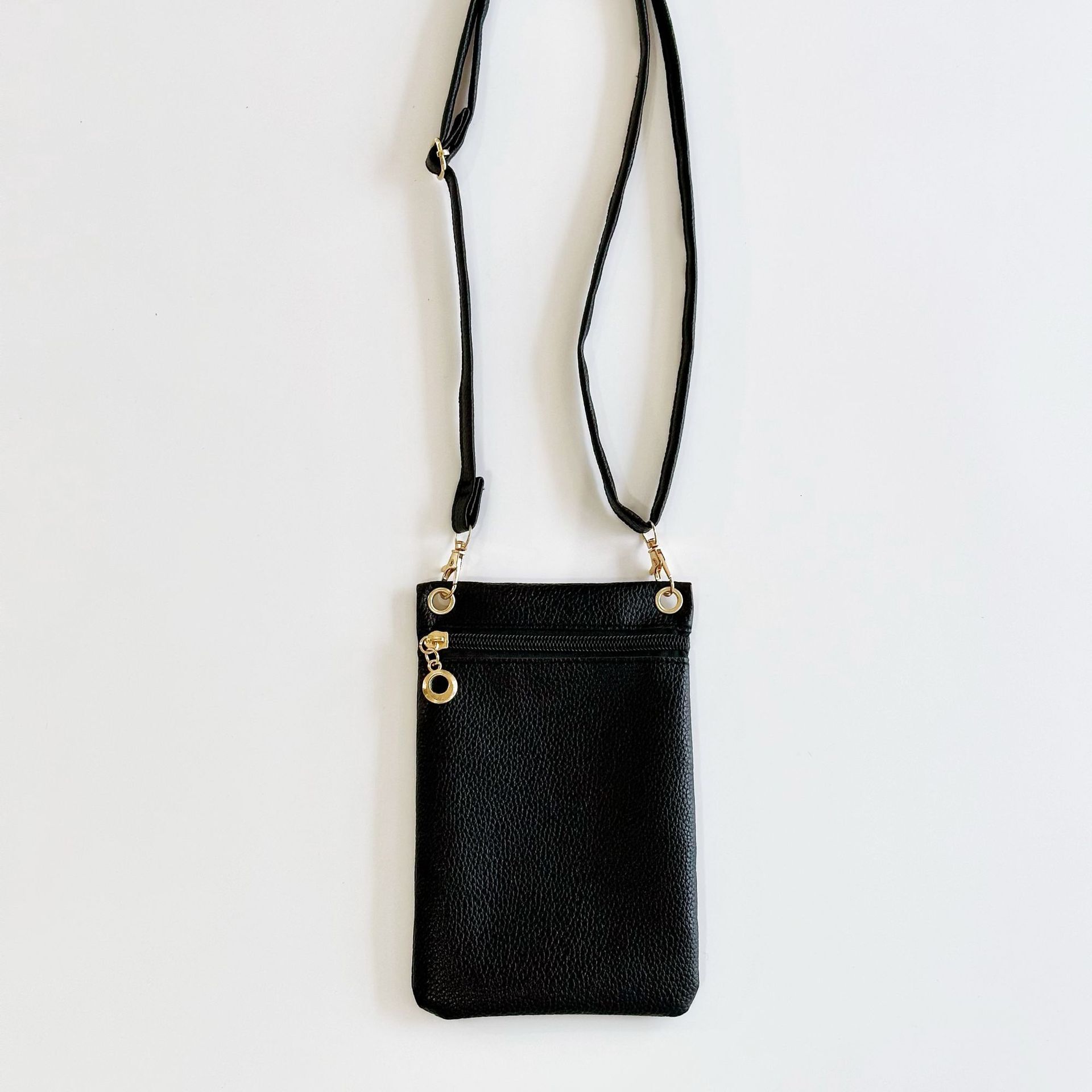 Litchi patterned mobile phone bag 2023 ladies handbag Sweet bag Womens shoulder bag Everyday versatile crossbody bag