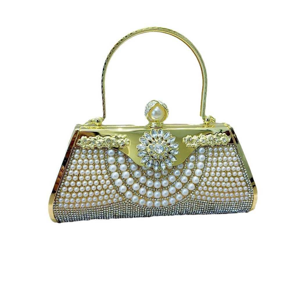 New Handheld Bag With Diamond Embedding Banquet Bag Women's Handheld Crossbody Banquet Bag Purses Ladies Clutches Handbags Valentine Bags