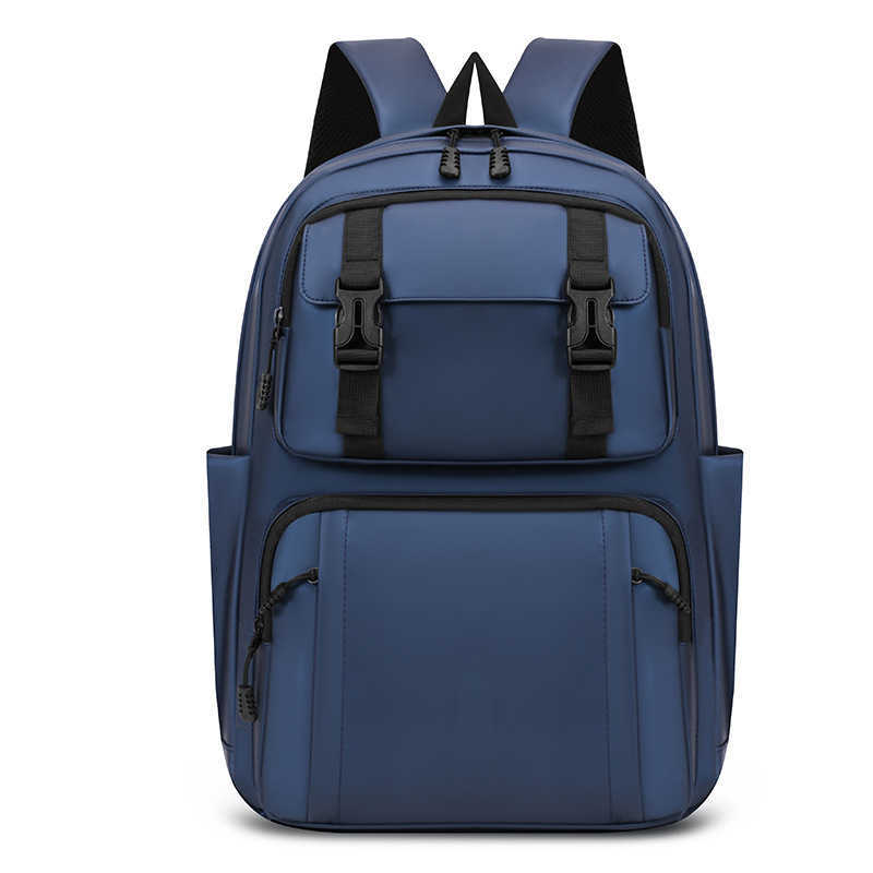 Lightweight and practical business commuting backpack for outdoor storage, computer travel backpack, large capacity buckle student backpack