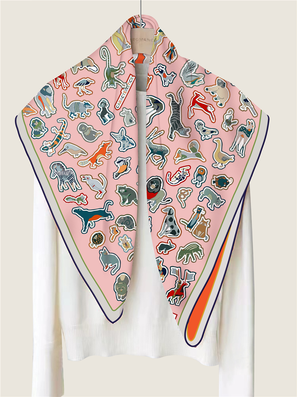 Double Sided Twill Scarf 90cm Women Rolled Edge 90 Silk Scarfs Shawls Lady Bandanas Handmade Hair Foulard Femme Bag Bandana Christmas gifts