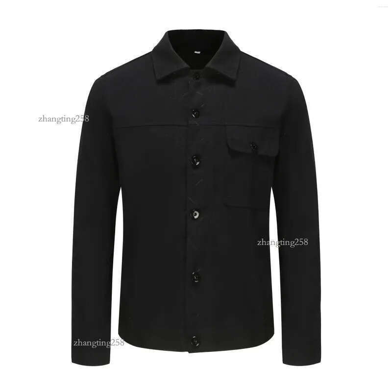 Men's Jackets Vintage Men's Oil Wax Jacket Canvas Cotton Khaki Military Uniform Light Casual Work Safari Style Clothing