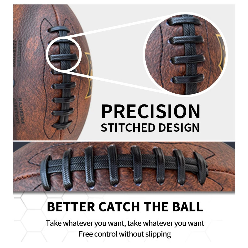 American Football Rugby Ball Size Official Size Junior Football Training Practice Team Sports Rugby Football 240408