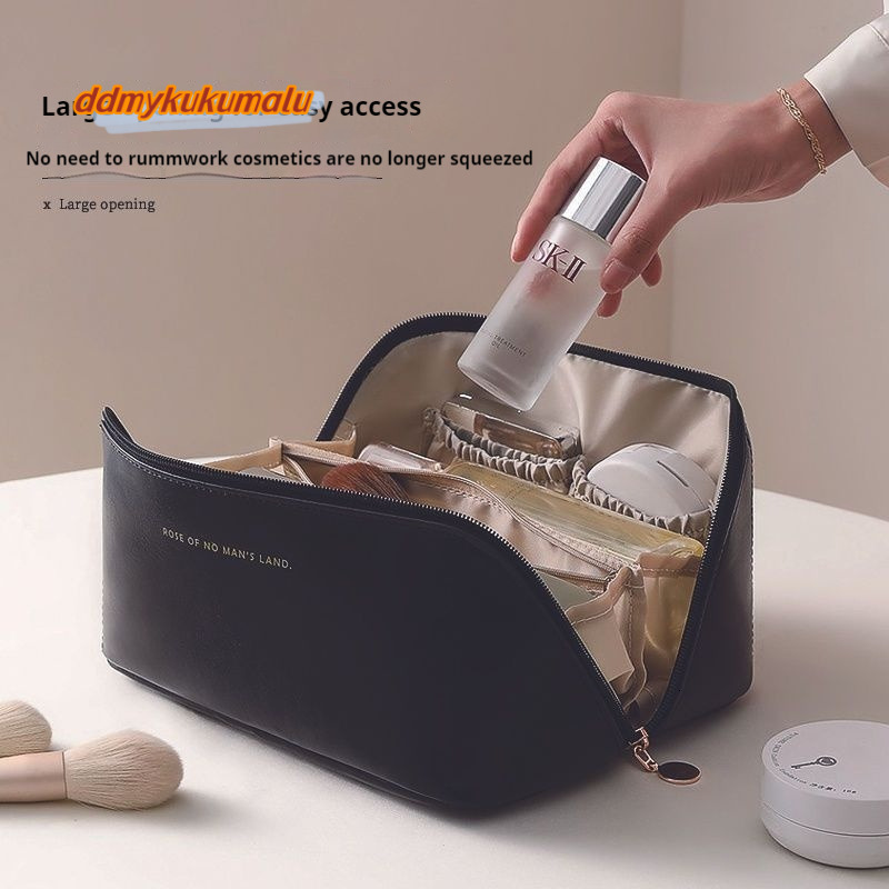 PU Pillow Storage Waterproof Handheld for and Business Travel Portable Premium Makeup Bag Women's Large Capacity #6 ddmykukumalu