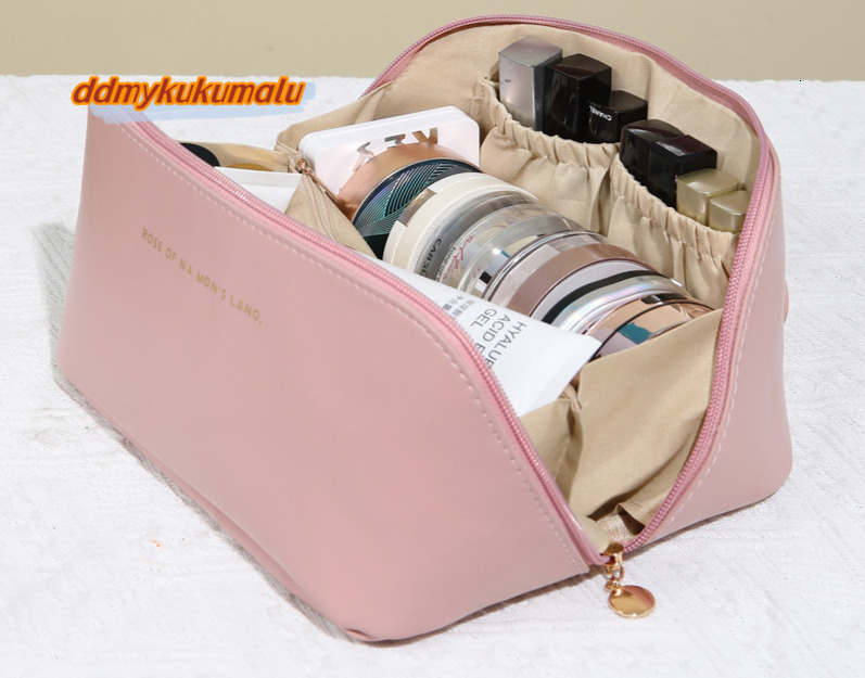 PU Pillow Storage Waterproof Handheld for and Business Travel Portable Premium Makeup Bag Women's Large Capacity #6 ddmykukumalu