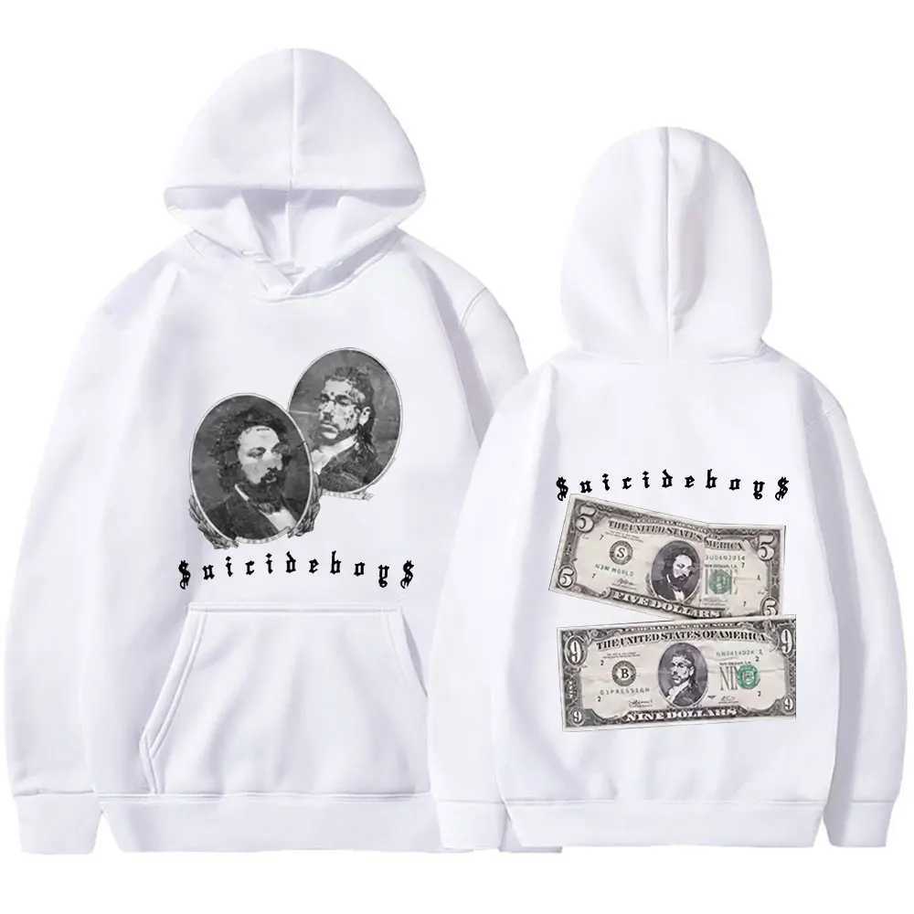High Quality Suicide Boy G59 Hoodie New World Great Depression Hip Hop Retro Sportswear Mens Casual Comfortable Long Sve Plow T241118