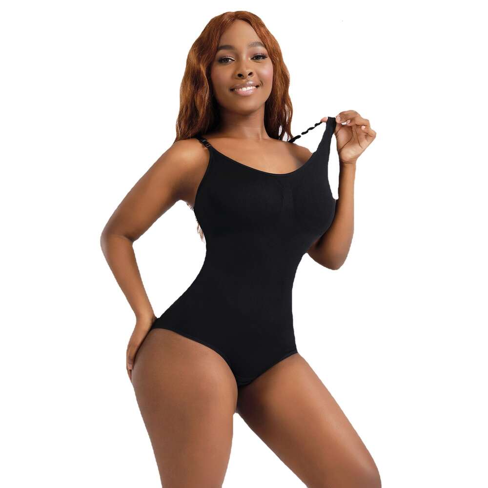 New One-piece Reinforced Version, Open Range Triangular Underwear, Bodysuit, Slimming Suit, Full Body Shapewear F41816