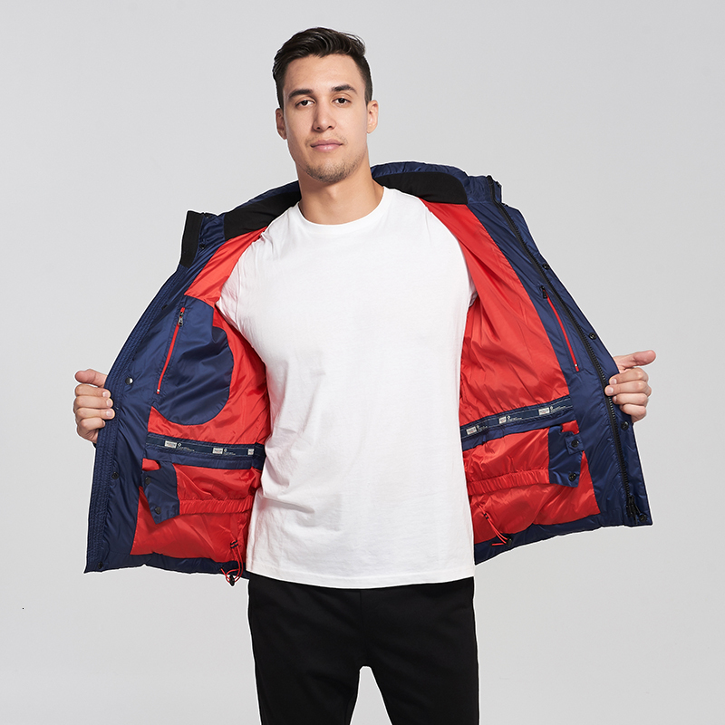 Cotton Parka Mens Heavyweight Coat: Quilted Winter Parka, Warm Insulated Outerwear For Men, Russian Sizing