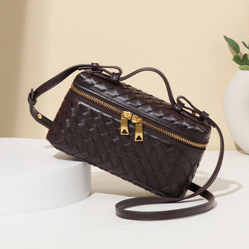 Woven Bags Women Fashion Designer Handbag High Quality Pu Leather Shoulder bag Bag