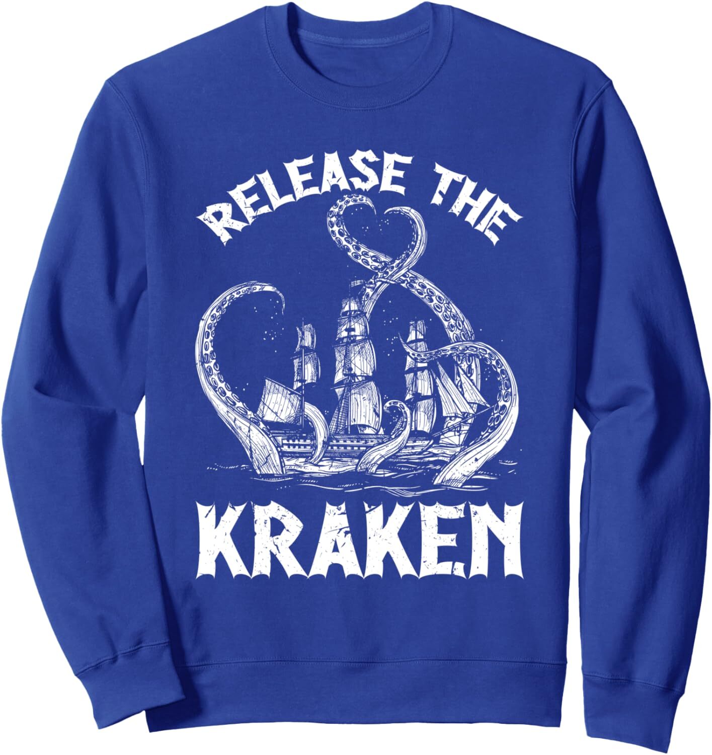 Long Sleeve Shirts for Men sweatshirt Release The Kraken Octopus Sea Creature Sweatshirt T shirt Tee Streetwear Casual tops clothes