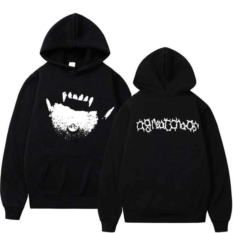 High Quality Ken on AGC Actual Hate Teen X Vamp Hoodie A Great Chaos Opium Merch Hoodies Mens Wen Harajuku Fashion Trends Y2K Sportswear T241118