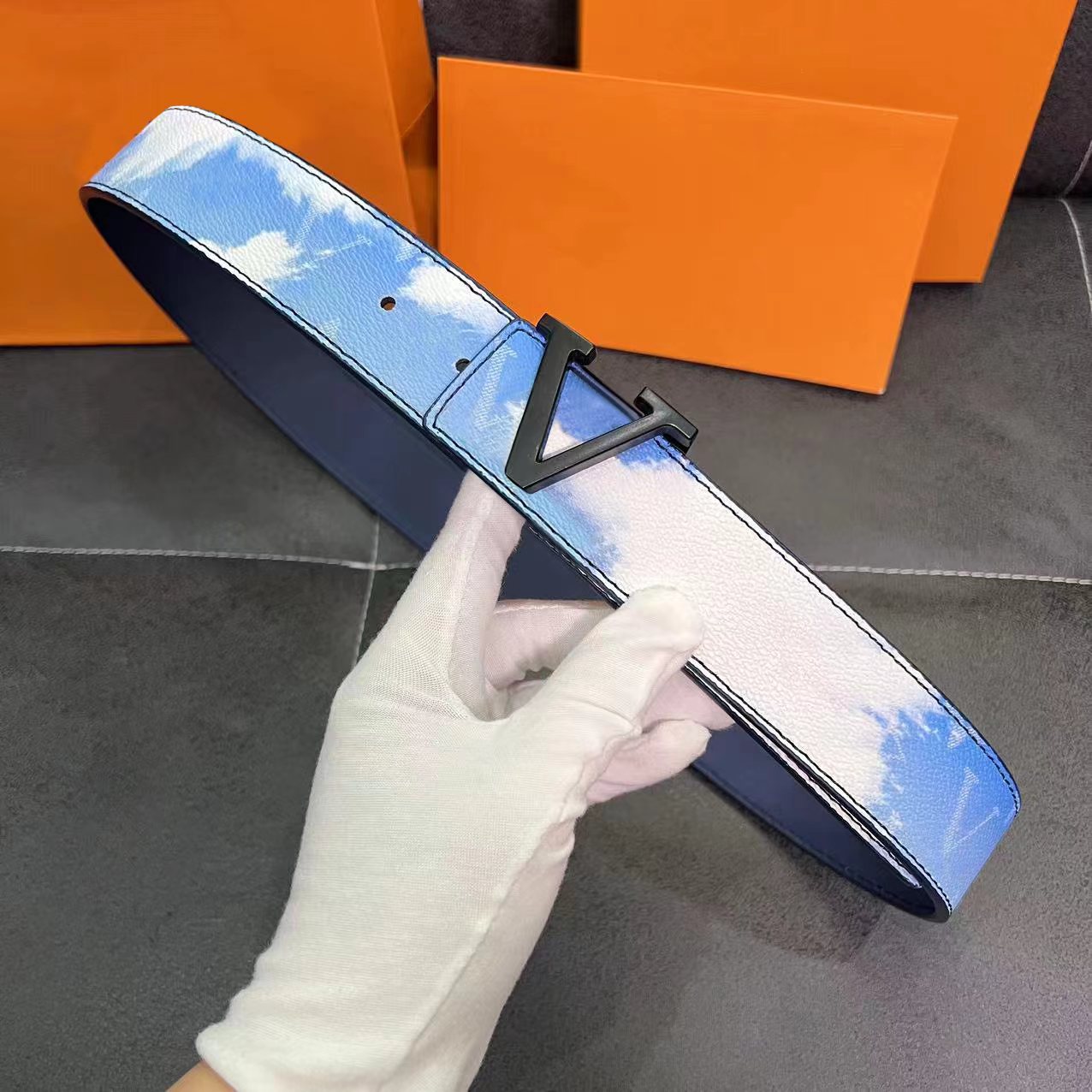 Casual mens belt Fashion womens belt Width 3.8cm Women Waistband designer womens belts Smooth Buckle Genuine Leather Classical