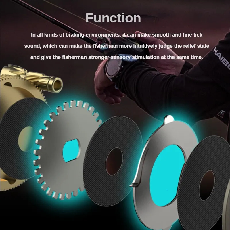 Haibo 23 ARISE PRO/PRO Baitcasting Fishing Reel 11B1RB 6.4 1-8.1 1 Freshwater Sea Carretilha De Pesca Long Casting Snakehead 240415