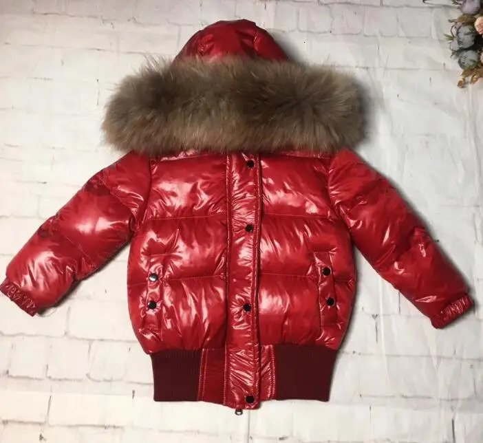 85cm145cm winter down jacket childrens parka girl jackets child short thicken outerwear boy duck 241118