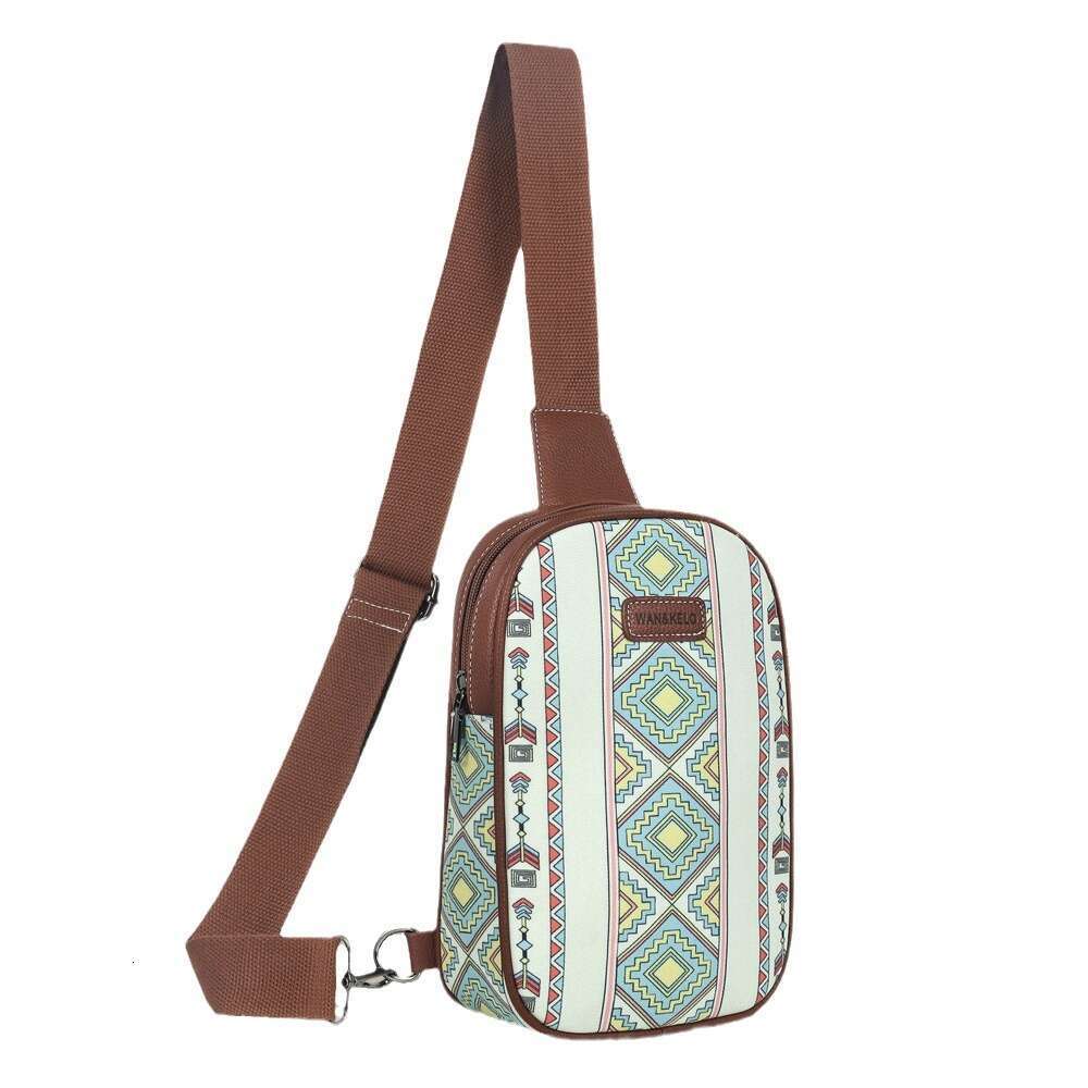 2024 Spring New Waist Chest Canvas Large Capacity Women's Shiling Bag