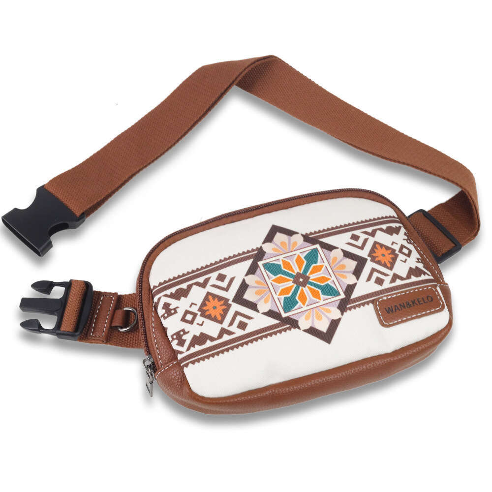 2024 hot selling Bohemian style women's crossbody fashionable chest bag, high-end waist bag