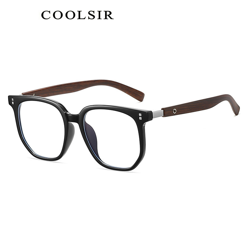The new fashion trend of anti-blue light glasses myopia glasses frame 8979 large frame vegan glasses TR90 glasses frame