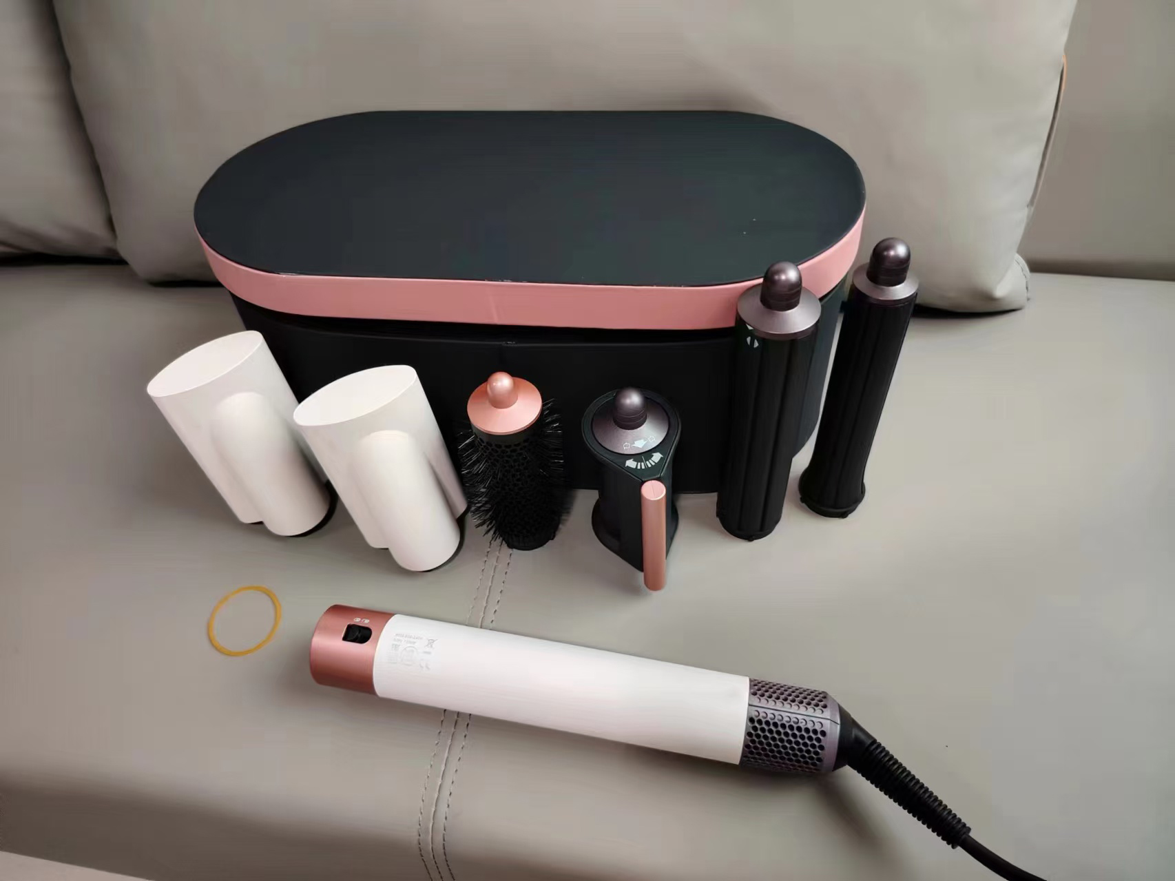 Electric Curler Multi Function for Women Professional Adjustable Temperature Tool Hair Curlers Negative ion 7-in-1 travel set