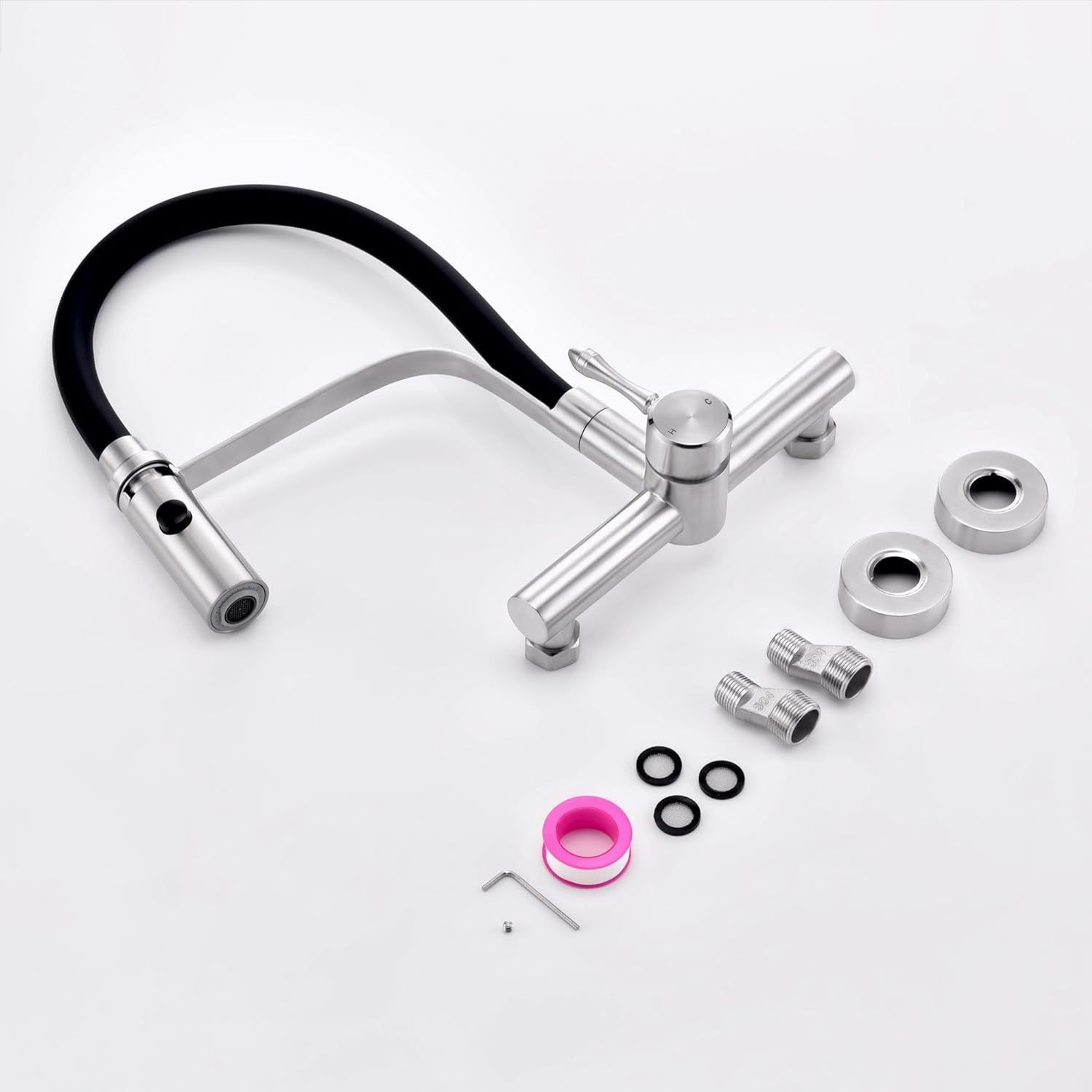 304 stainless steel kitchen faucet color optional home wash Bowl and sink for washing vegetables