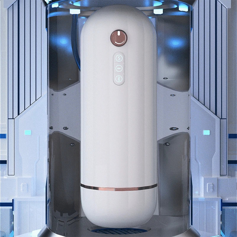 Automatic Telescopic Rotation Sucking Masturbation Cup for Men Real Vagina Blowjob Suction Sex Toys Male Masturbator Adults 18 241205