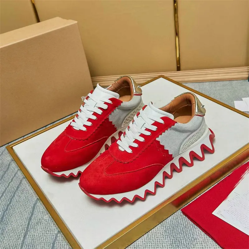 High quality men's and women's casual shoes Spring and Autumn luxury designer leather fashion outdoor sneakers Comfortable couple shoes unis