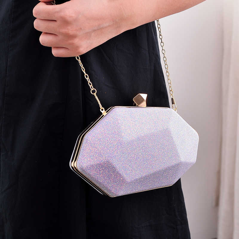 Bag Fashionable Three-dimensional Irregular Purse Evening Bag PU Formal Dress Bag Purses Ladies Handbags Valentine Bags