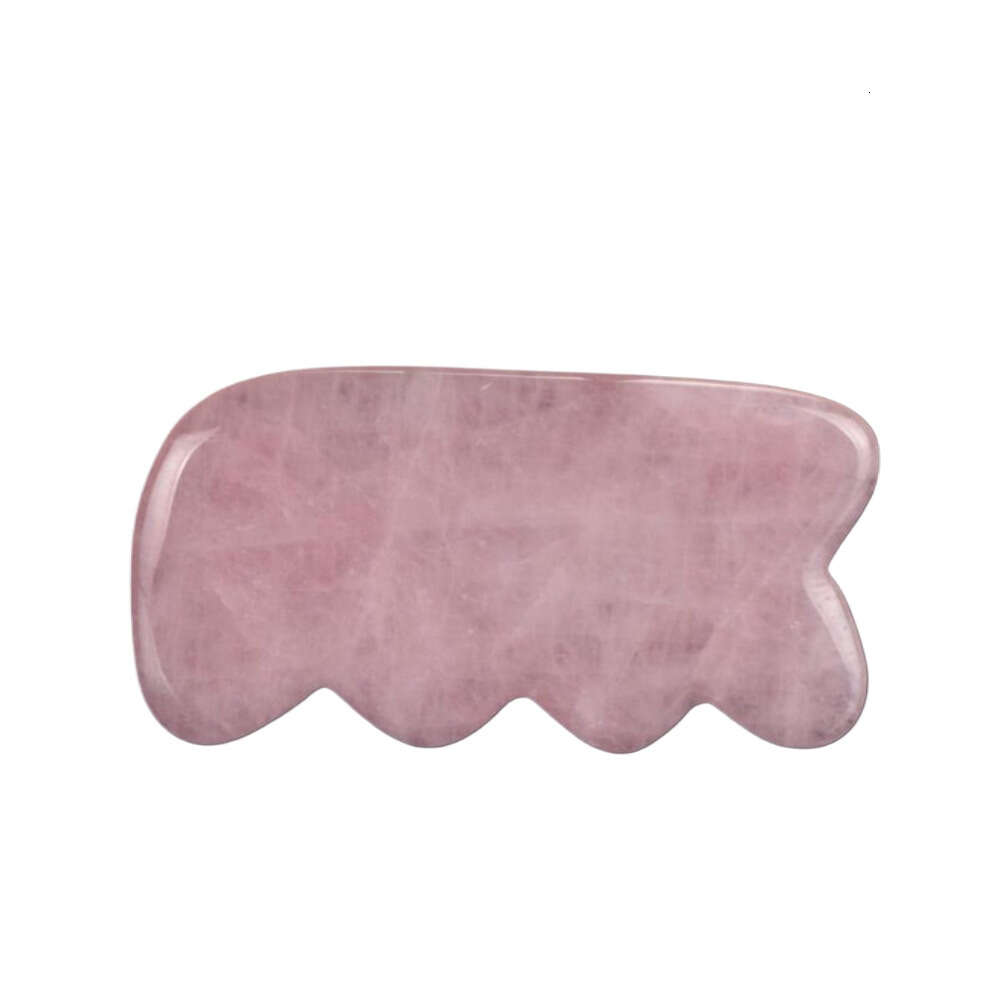 Rose Gua Sha Board Handmade Massager Quartz Scraping Massage For Face Neck SPA Acupuncture Therapy Scraper Board Fish Shape Masaje De Raspado De Cuarz