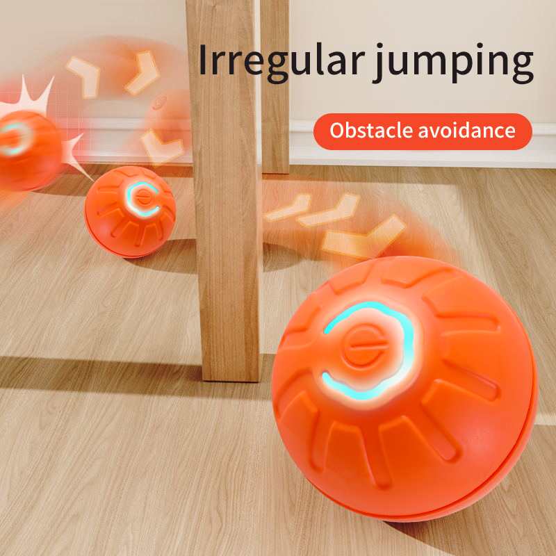 Animal Rescue Donation Interactive Cat Rolling Ball Toy - Gumming Fun with Automatic Motion and Sound