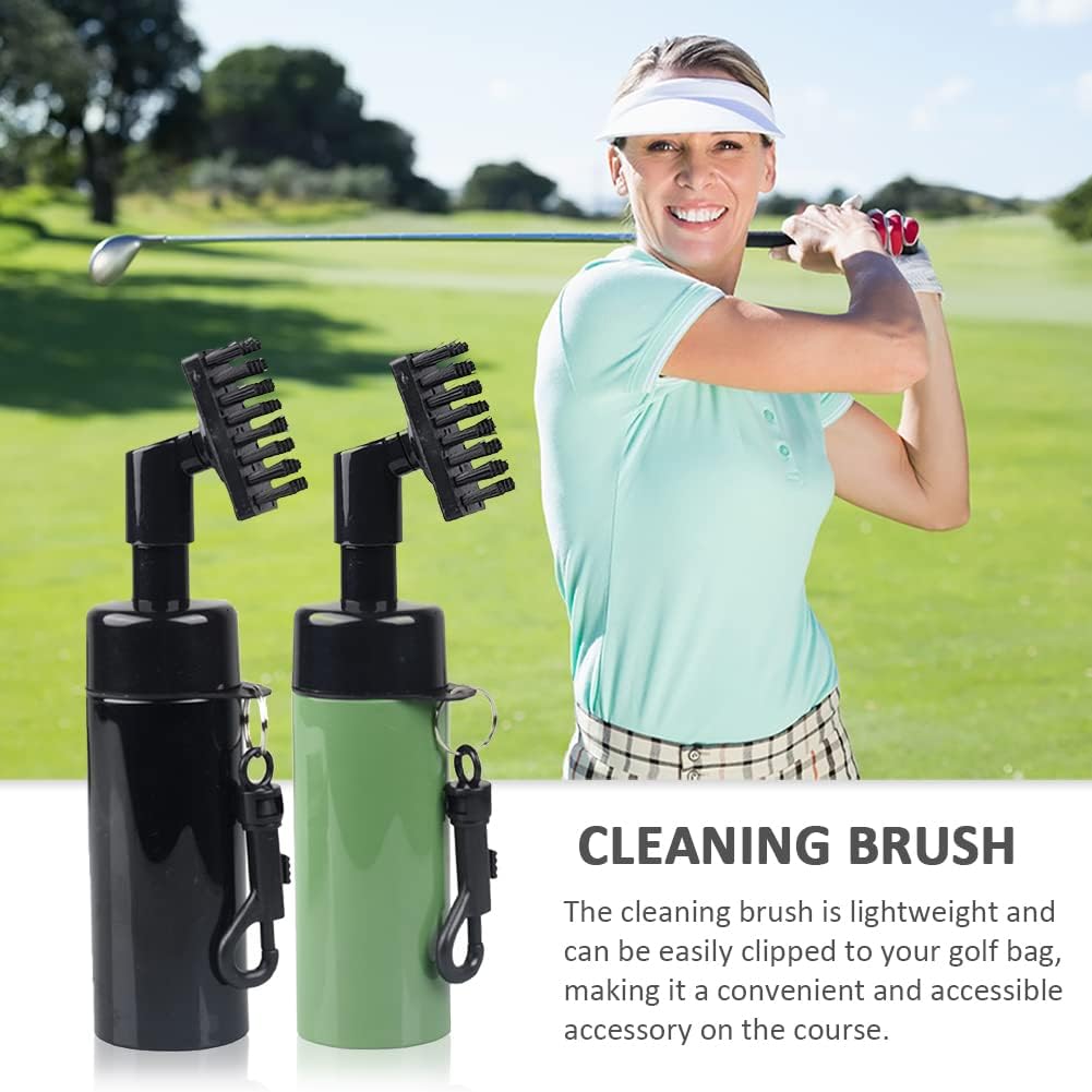 Professional Golf Club Brush Groove Cleaner, Golf Water Brush with Retainer Clip and Squeeze Water Bottle, Groove Tool, Golf Accessories Golf Club Cle